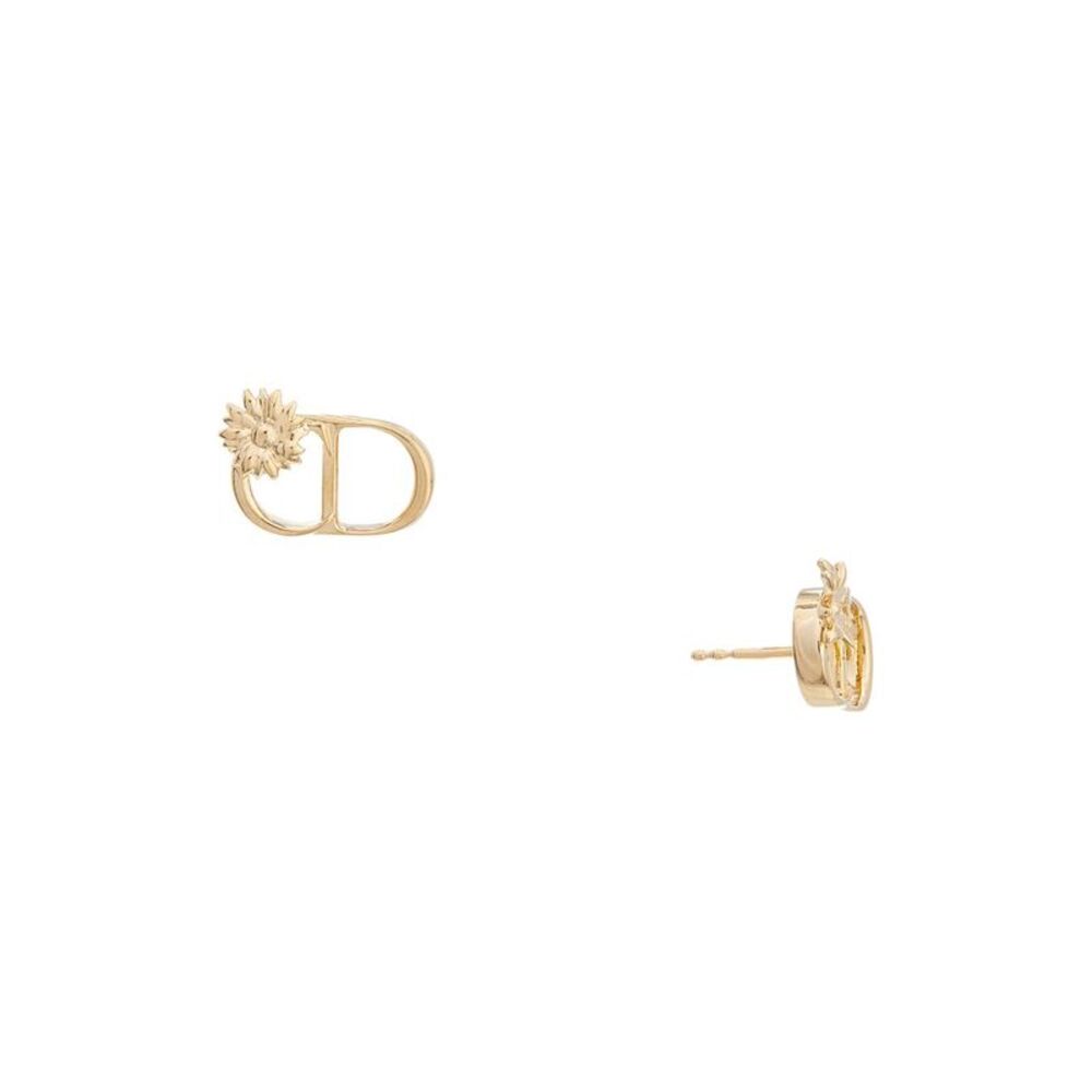 Dior Cd Flower Studs